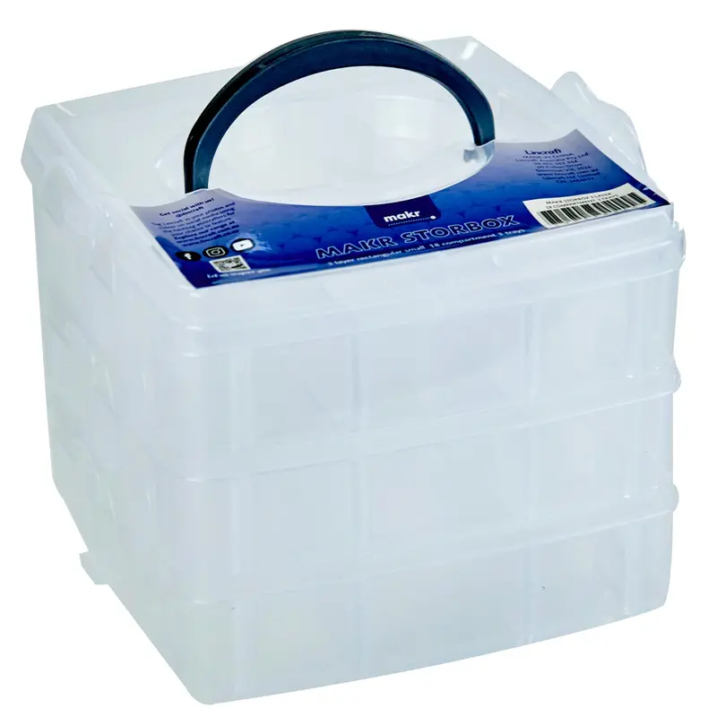 Makr Storage Box, Small- 3 Trays 1