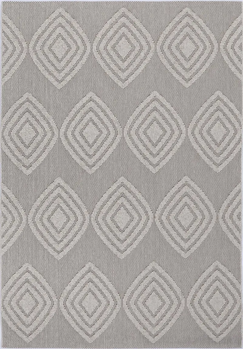 Maldives Modern Indoor/Outdoor Brown Rug (New Landed) 1