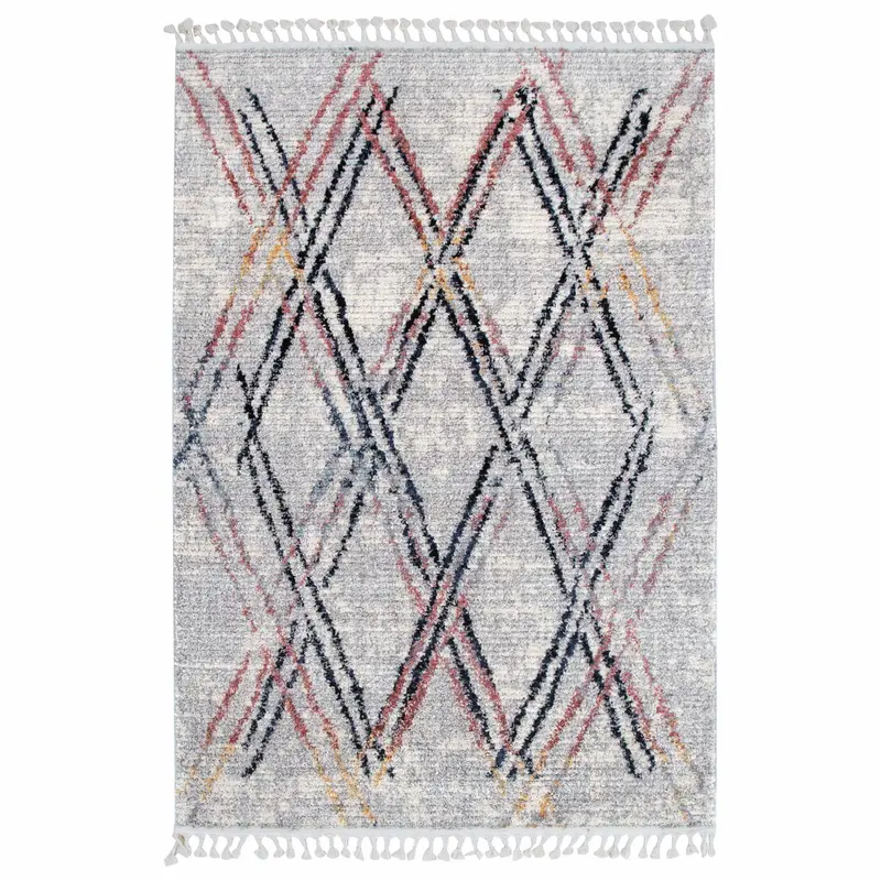 Mansour Argyle Multi Geometric Rug 1