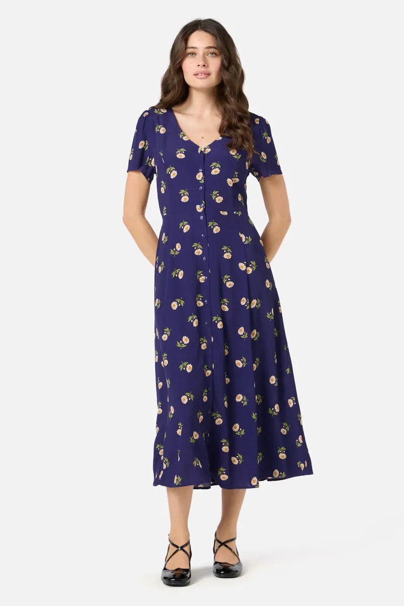 Marguerite Daisy Midi Dress 1