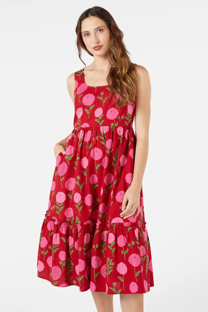 Marie Fleur Midi Dress 1
