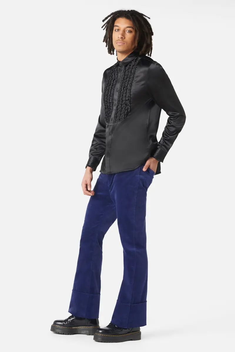 Matrimonial Tux Style Long Sleeve Shirt 1