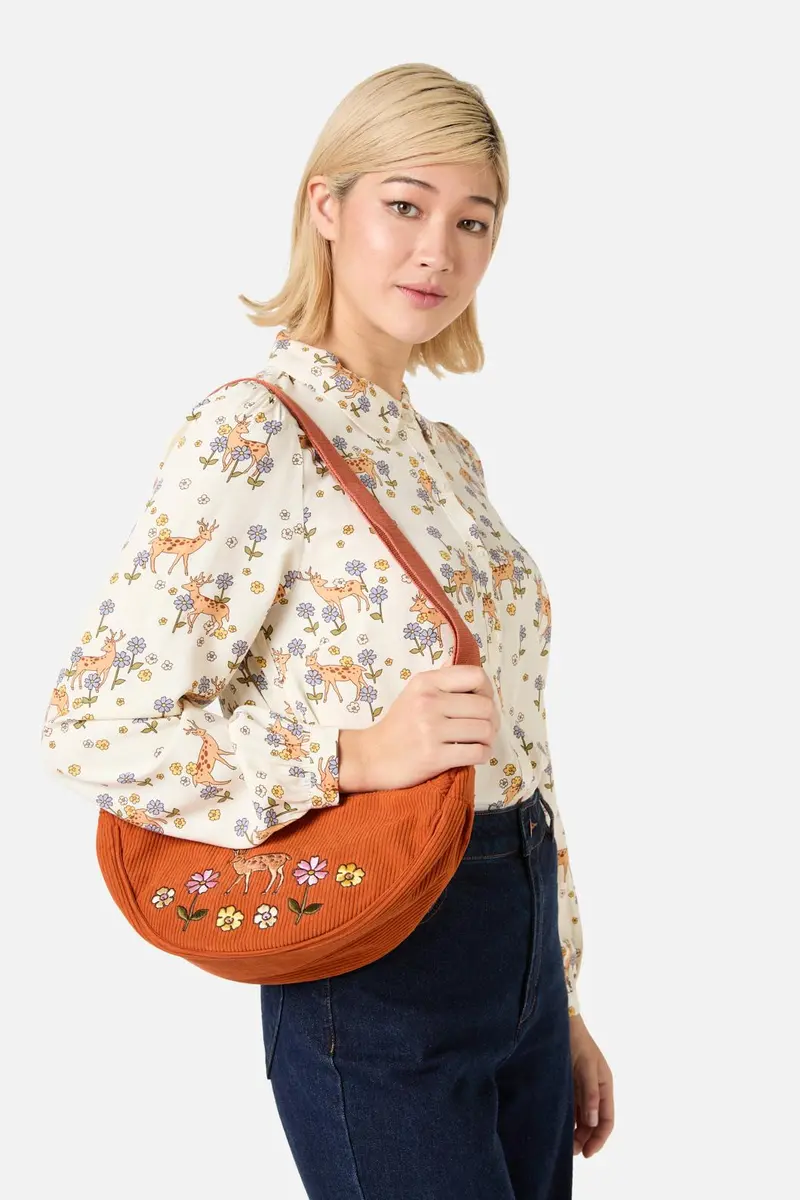 Meadow Deer Cord Bag 1