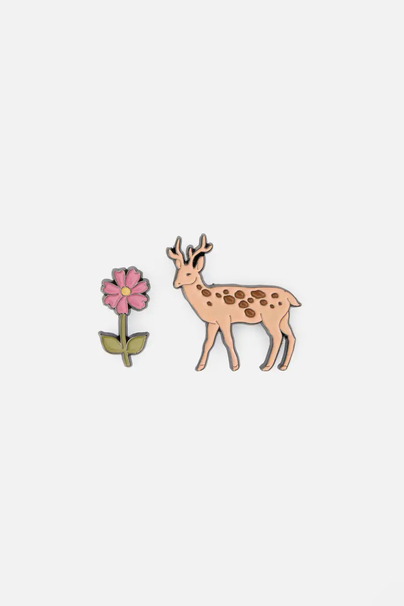 Meadow Deer Pin Set 1