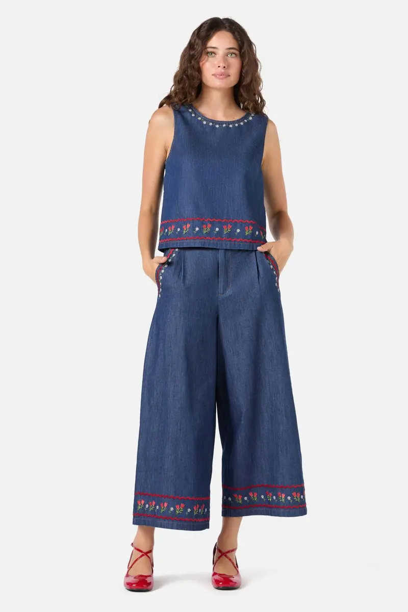 Meadow Embroidered Top 1