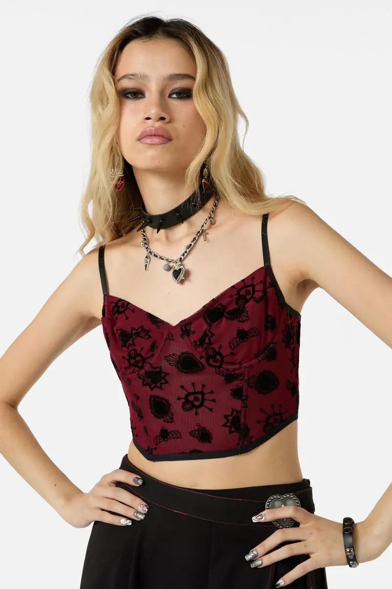 Mercy Mesh Corset 1