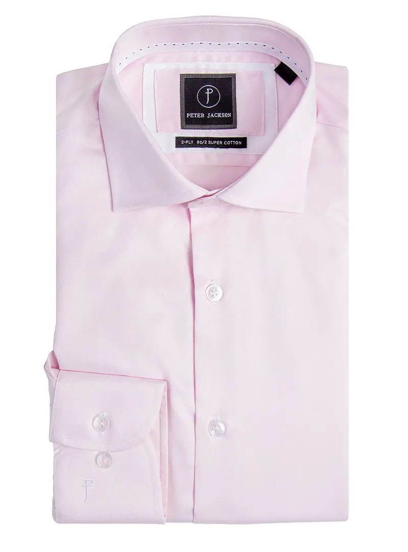 Milan Pink Twill Shirt 1