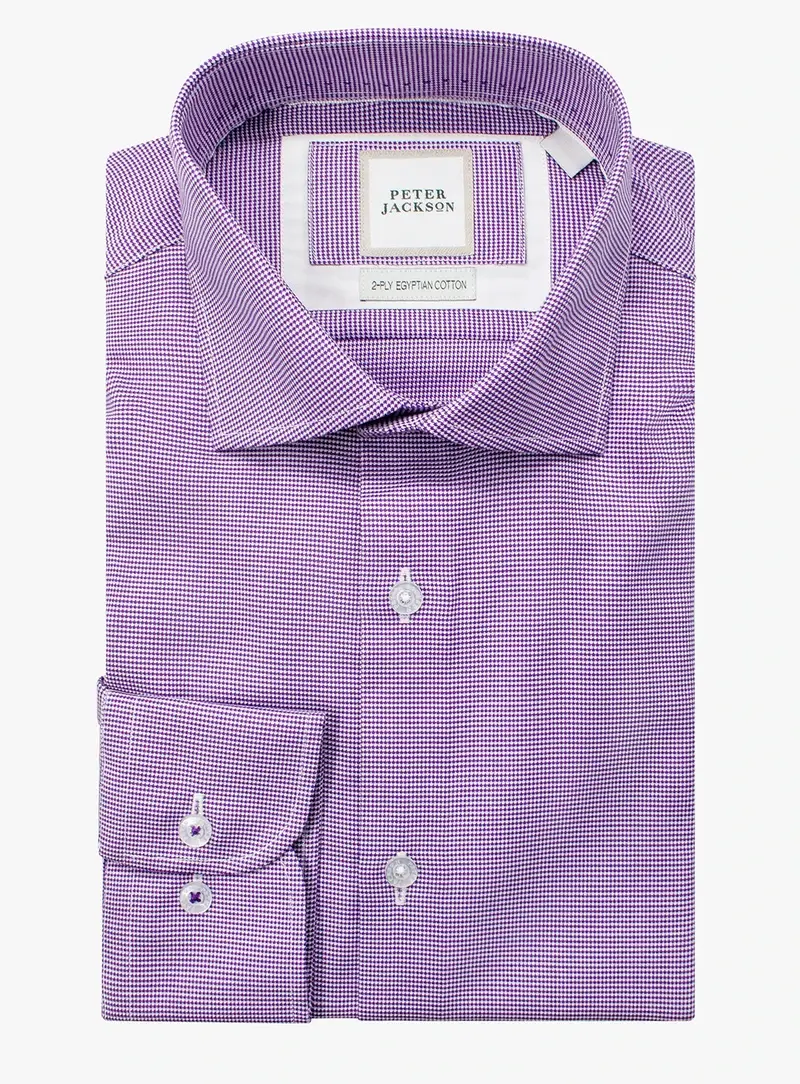 Milan Puppytooth Grape Purple Shirt 1