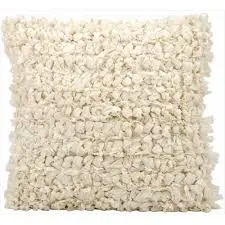 Mina Victory Shaggy Cushion, Beige- 50.8Cmx50.8Cm 1