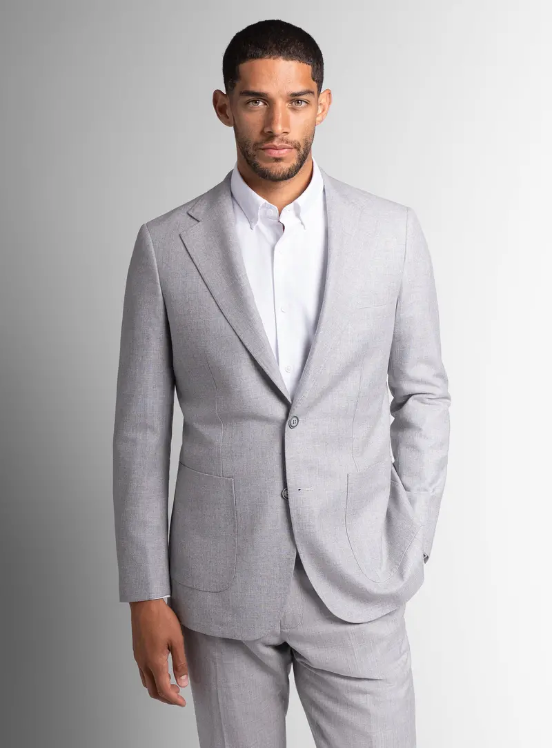 Mondovi Silver Milled Basketweave Jacket 1