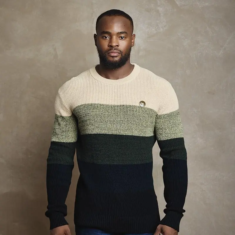 Mouille Point Crew Pullover - Sage 1