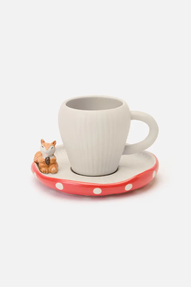 Mushroom Cup & Saucer 1