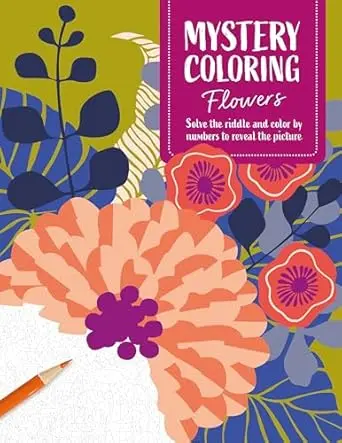 Mystery Colouring: Flowers 1