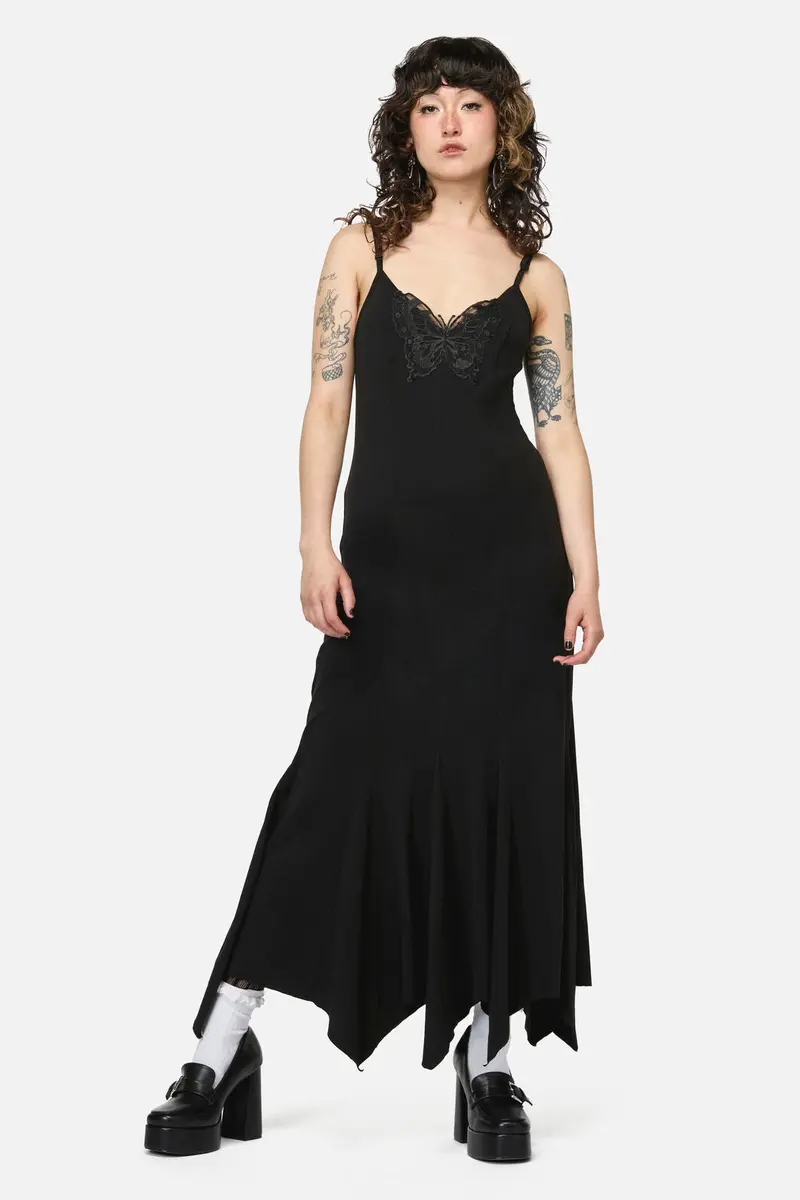 Naiad Goth Maxi Dress 1