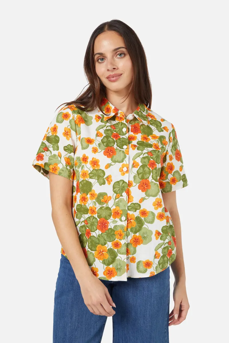 Nasturtium Shirt 1