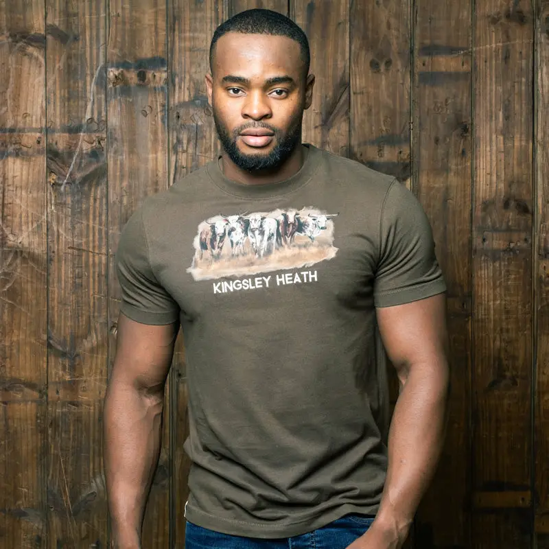 Nguni Pride Crew Tee - Fatigue 1