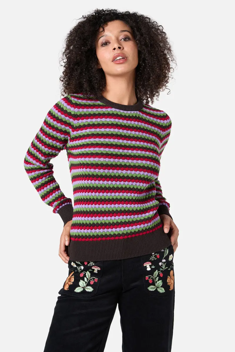 Nico Stripe Knit Jumper 1