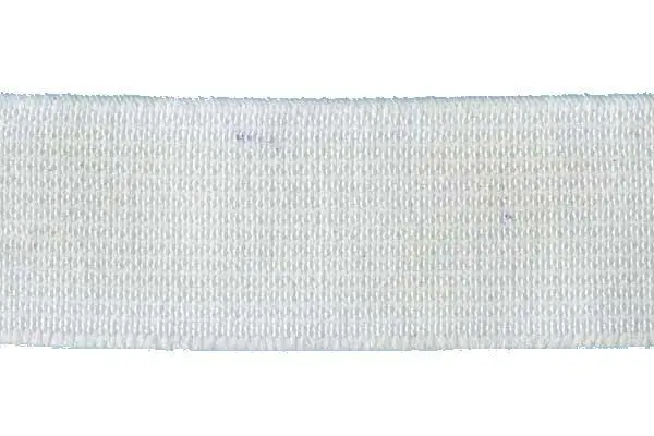 Non-Roll Elastic, White- Width 20Mm 1