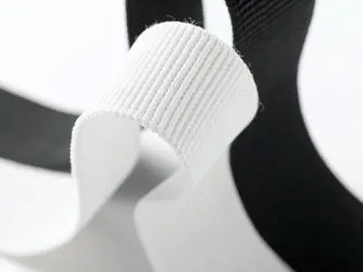 Non-Roll Elastic, White- Width 25Mm 1
