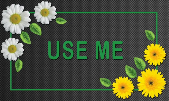 Novus Digital Print Door Mat, Use Me- 45X75cm 1