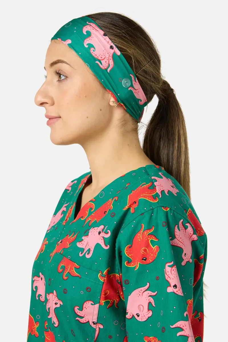 Octopi Scrub Headband 1