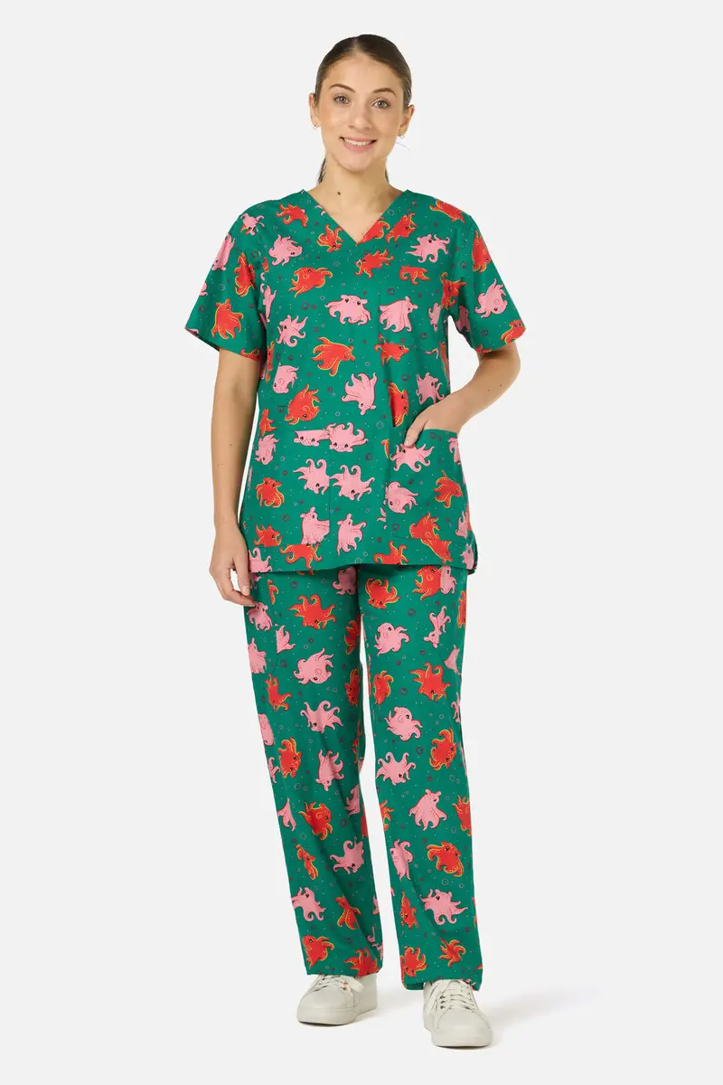 Octopi Scrub Set 1