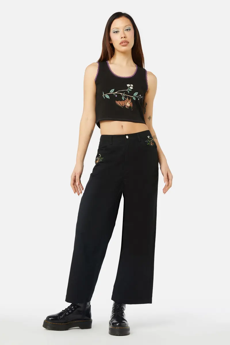 Old World Embroidered Tank 1
