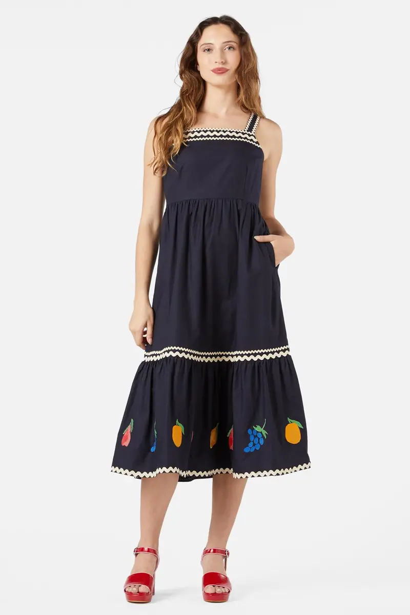 Orchard Emb Dress 1