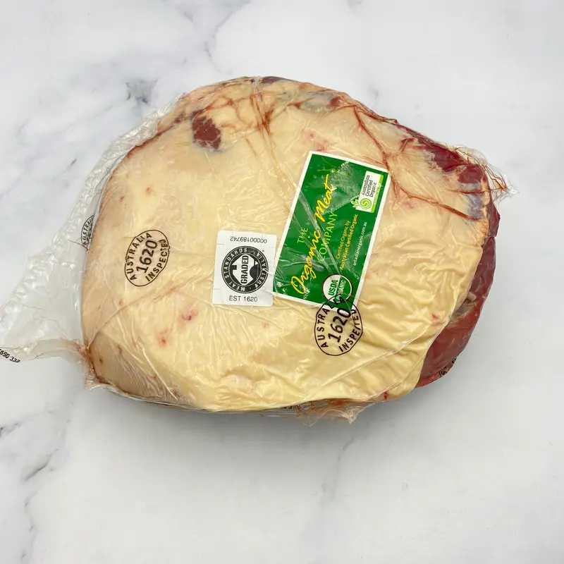 Organic, Free Range 100% Grass Fed Rump | $36.99Kg 1