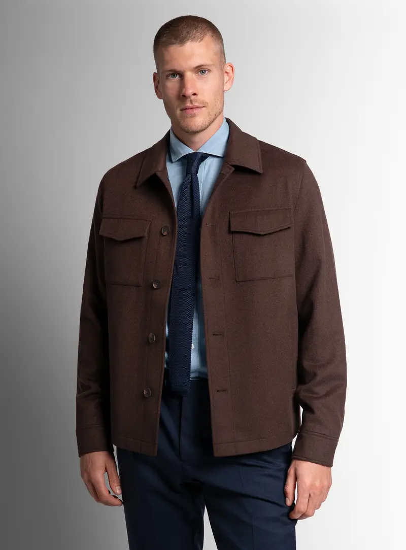 Orlando Chocolate Brown Jacket 1