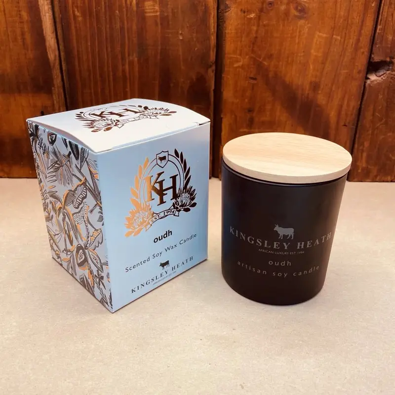 Oudh Luxury Soy Candle Mamba 1