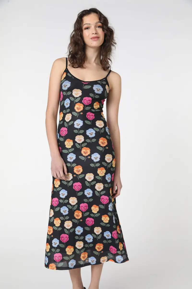 Pansy Mesh Dress 1