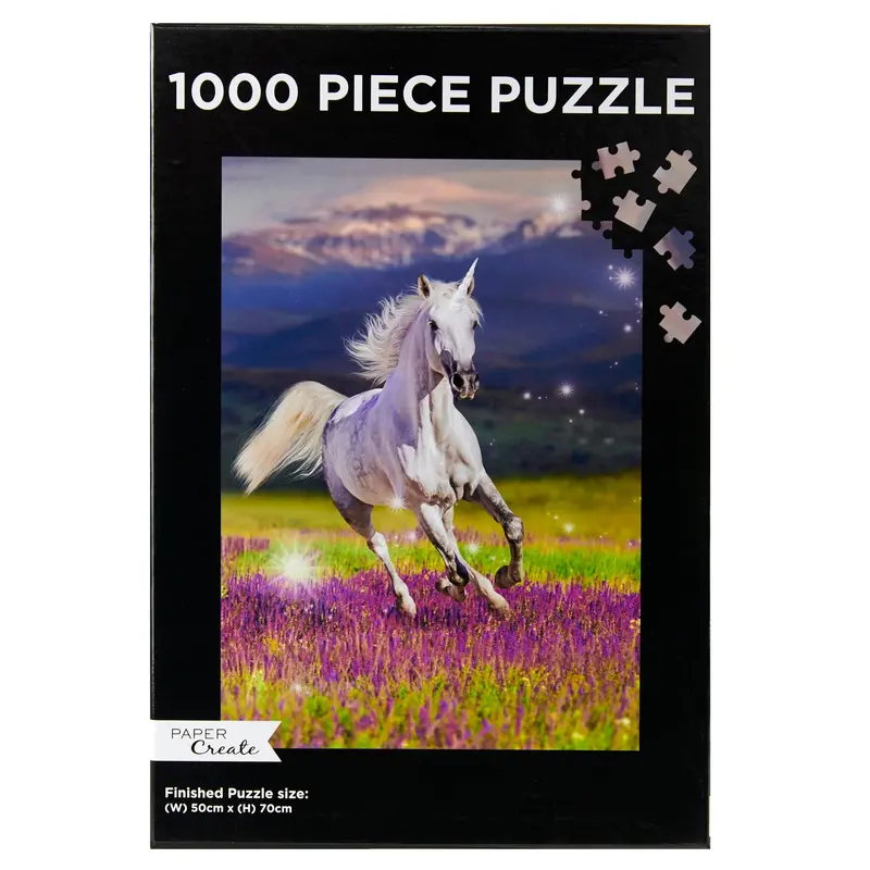 Paper Create 1000-Piece Jigsaw Puzzle, Unicorn 1