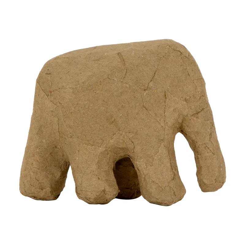 Paper Mache, Elephant 1Pc - Medium 1