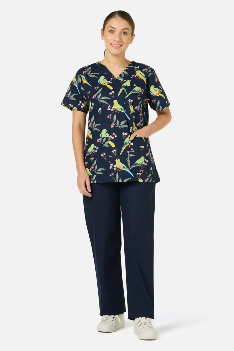 Parrot Top & Pant Scrub Set 1