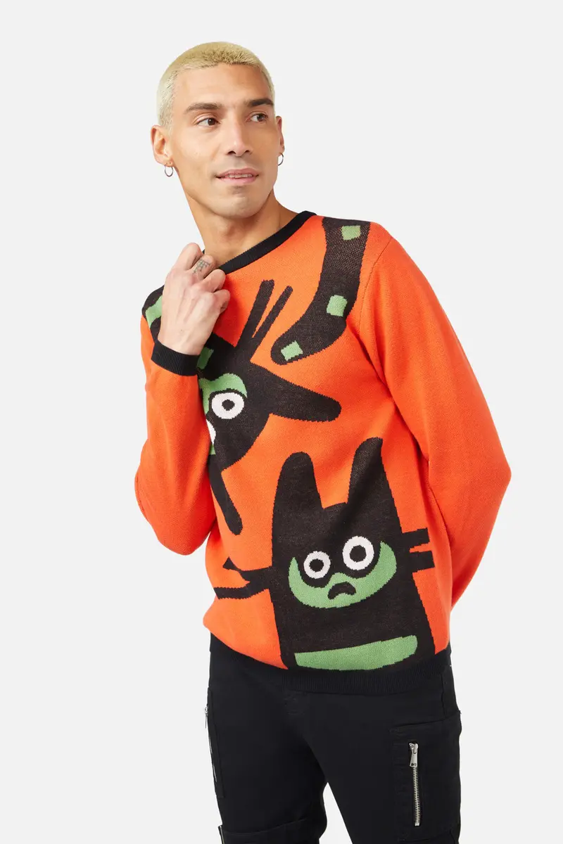 Peculiar Puss Knit 1