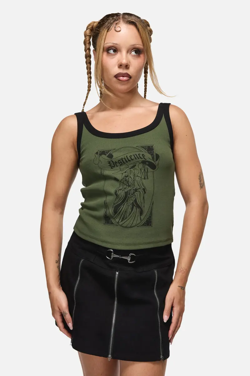 Pestilence Goth Tank Top 1