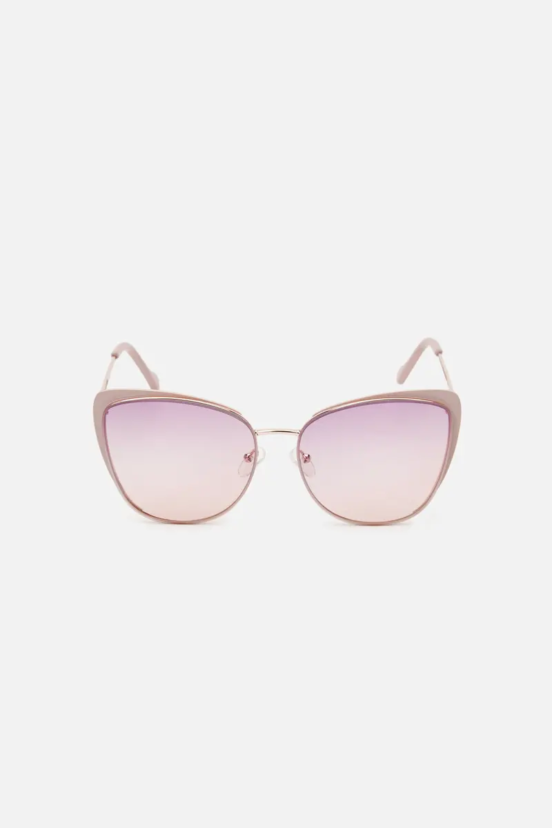 Pink Angled Sunglasses 1