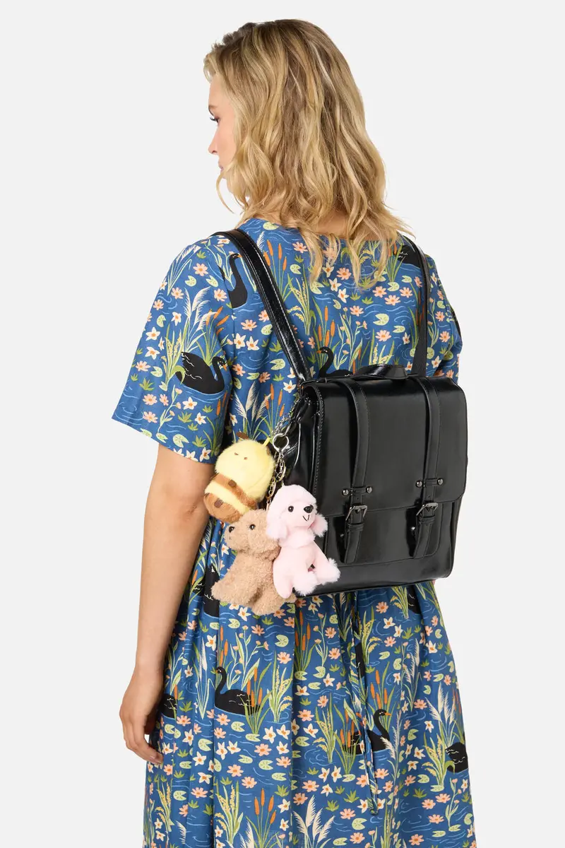 Pink Poodle Bag Charm 1