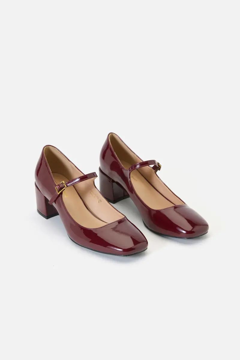 Plum Classic Mary Jane 1