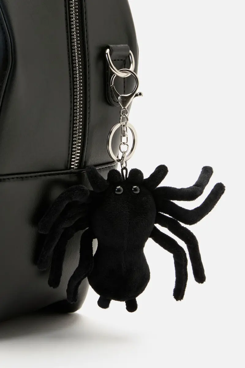 Plush Spider Bag Charm 1