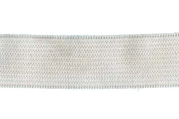 Poly Knit Elastic, White- Width 20Mm 1
