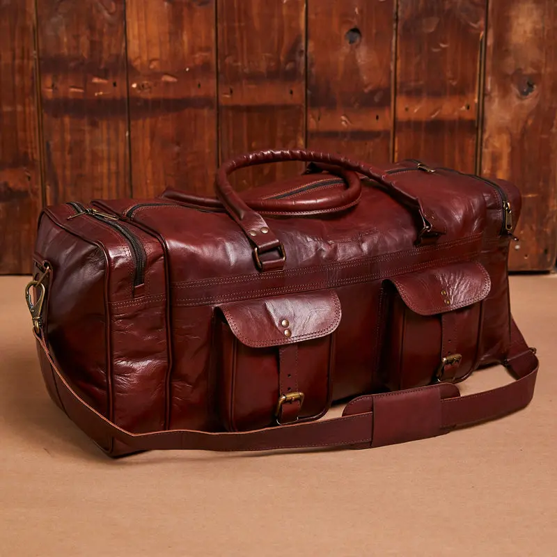 Pondo Weekend Bag Tan 1