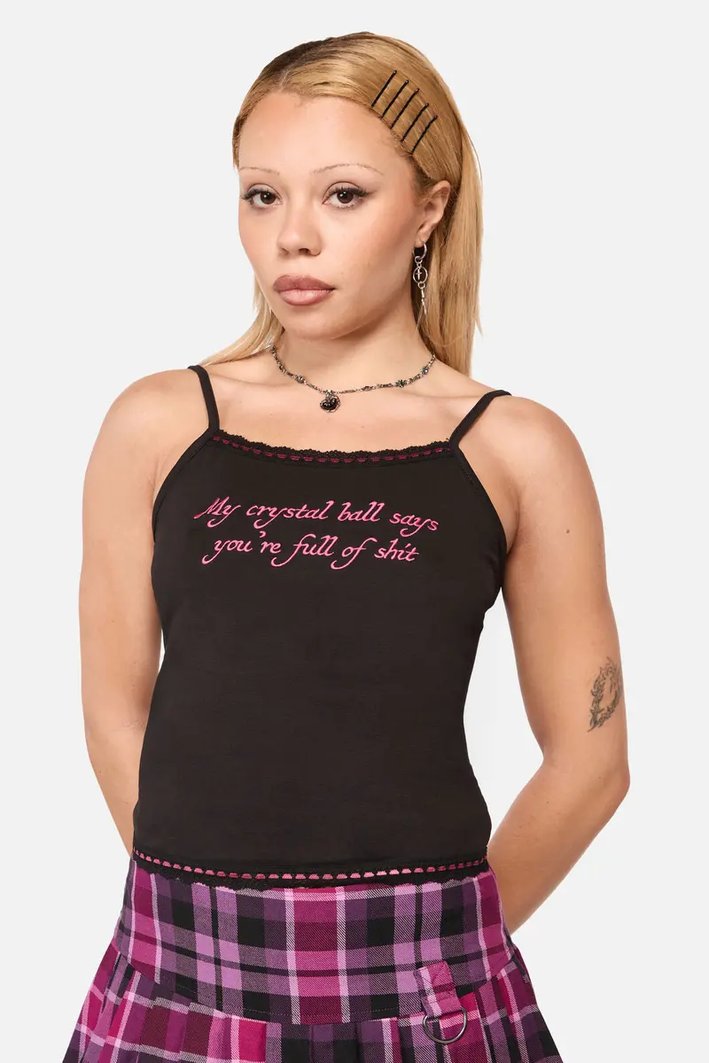 Predictions Embroidered Tank 1