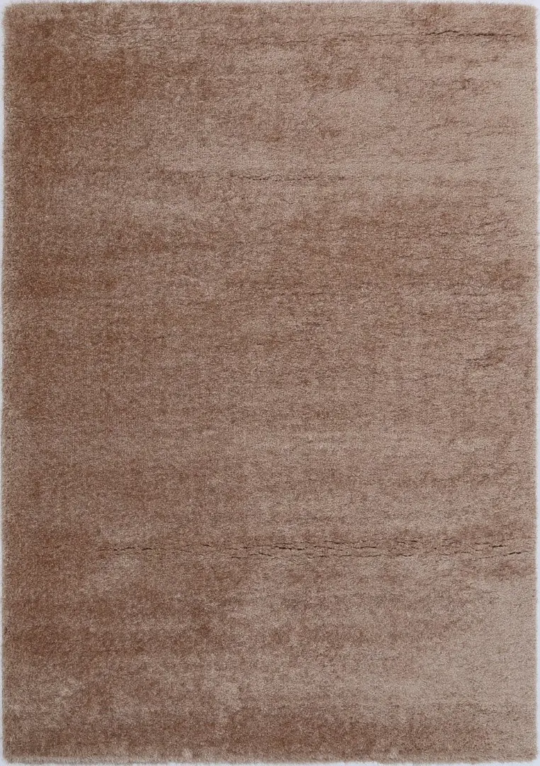 Puffy Soft Shag Camel Rug 1