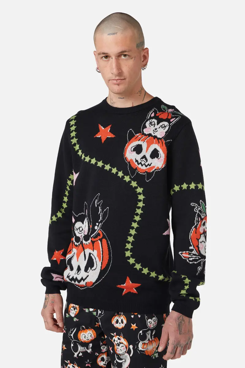 Pumpkin Party Knit 1