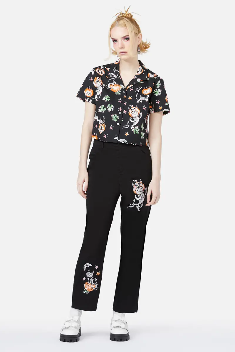 Pumpkin Patch Kitty Blouse 1