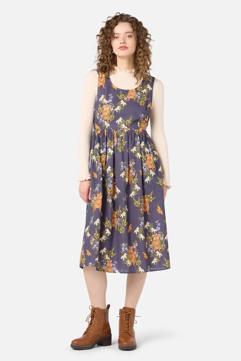 Quokka & Flora Midi Dress 1