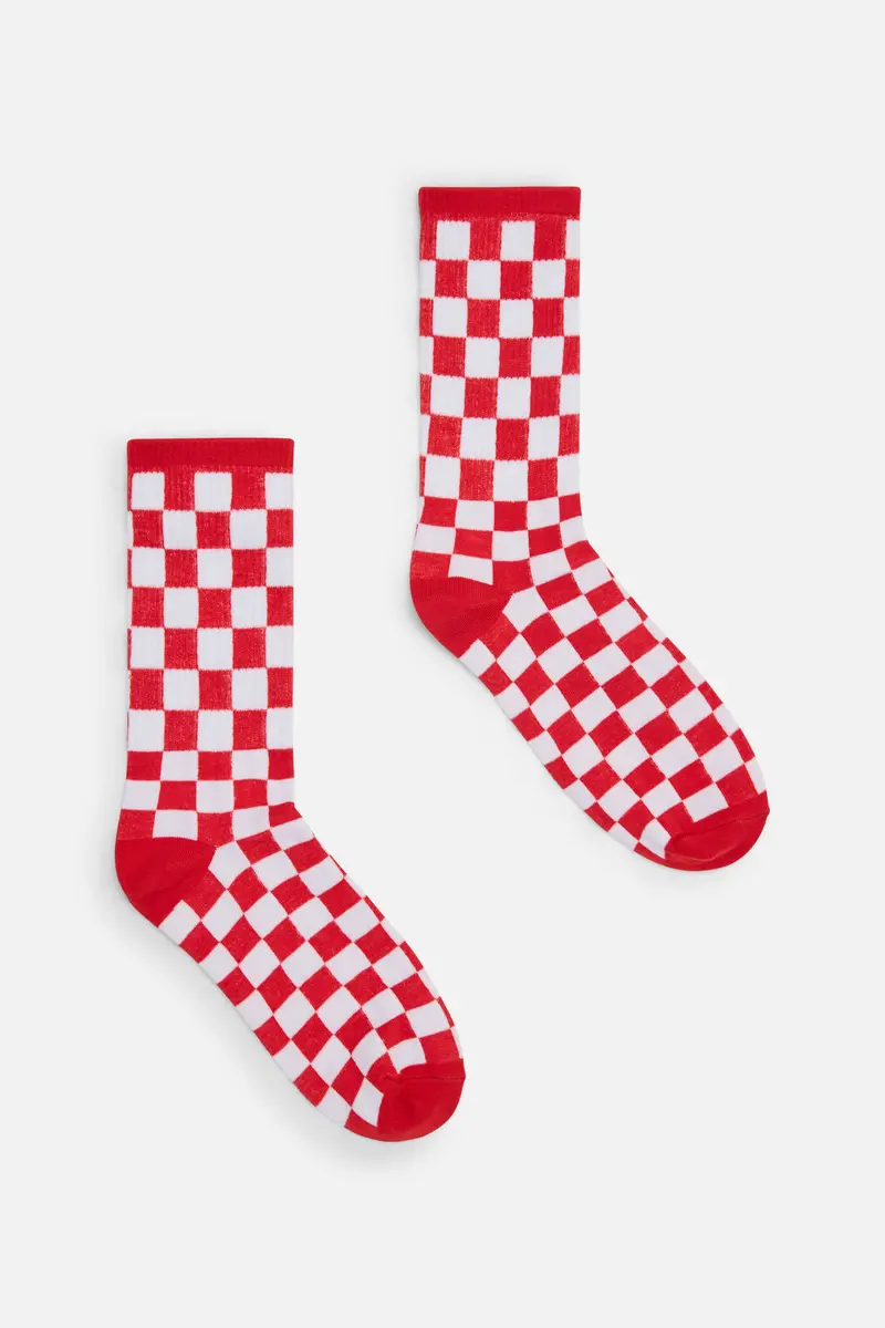 Racing Check Socks 1