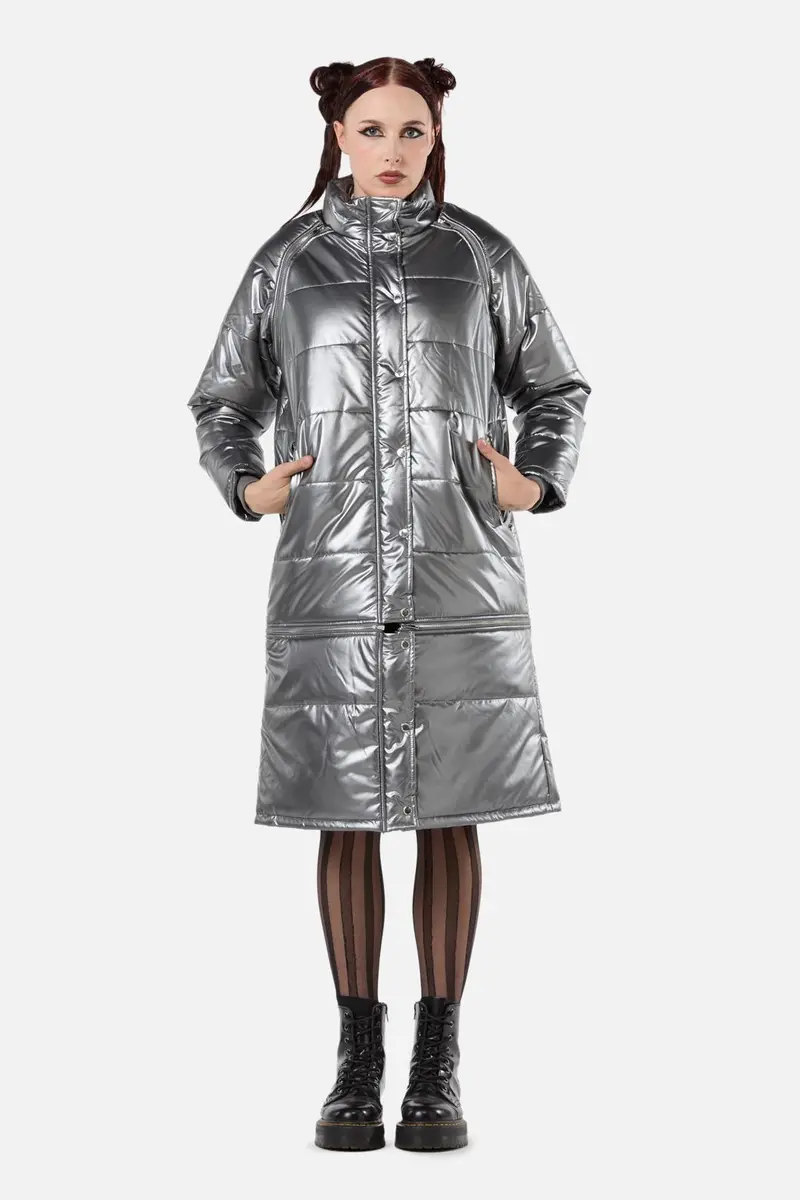 Radioactive Raver Puffer Coat 1